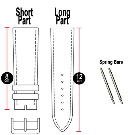 replacement band for panerai|Panerai watch strap size chart.